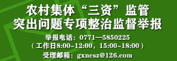 农村集体“三资”监管突出问题专项整治监督举报